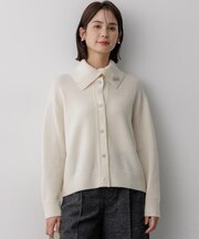 ウールカシミヤミックス カーディガン