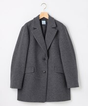 【WEB限定】ウールモッサ ジャケットコート