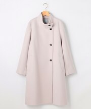 【WEB限定】ウールモッサ スタンドカラーコート