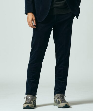 【J.PRESS PLUS】ポリラッセルコーデュロイ スローンイージパンツ