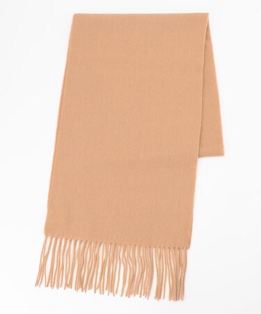 カシミヤ混ウールマフラー