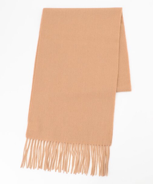 カシミヤ混ウールマフラー