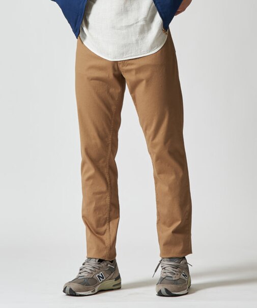 ピケストレッチガーメントダイ パンツ