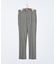 【TREATMENT WOOL】ストレッチハウンドトゥース スラックス