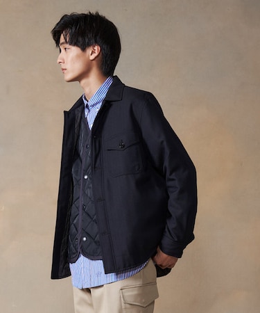 ヘリンボンCPOジャケット