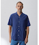 【HYBRID LINEN】オープンカラーシャツ