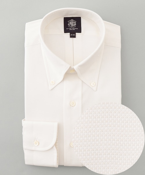 PREMIUM PLEATS / 形態安定】ピンヘッド シャツ / B.D.｜ジェイ