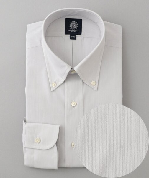 【PREMIUM PLEATS / 形態安定】エンドオンエンド シャツ / B.D.