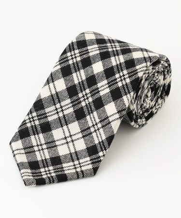 【STEPHEN WALTERS】ウールタータンチェック ネクタイ