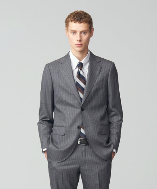 【ESSENTIAL CLOTHING】ラスティックストライプ スーツ