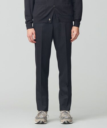 トリートメントウール キャバルリーツイル スラックス