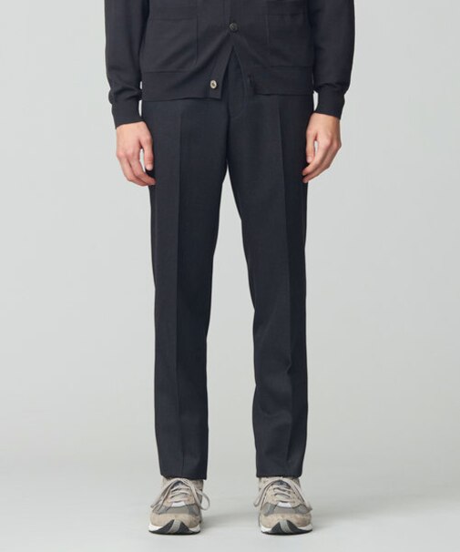 トリートメントウール キャバルリーツイル スラックス