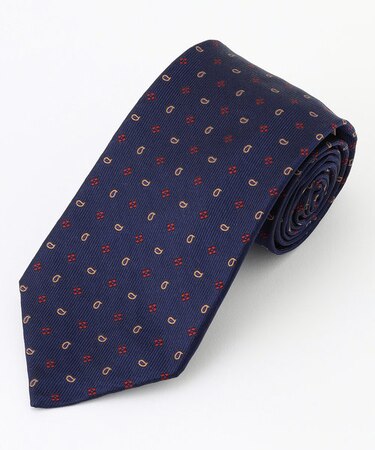 【VINTAGE JACQUARD COLLECTION】小紋柄ネクタイ