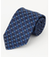 【J.PRESS HANDSOME DAN】モチーフネクタイ/ブルー