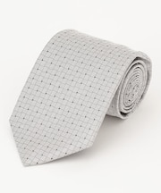 【J.PRESS BLACK&WHITE COLLECTION】小紋柄 フォーマルネクタイ