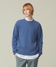 【WEB限定】クルーネックニット