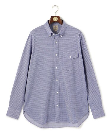 【KING SIZE】ギンガムネルジャージ シャツ/B.D