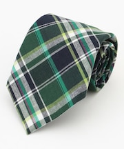 マドラスチェック ネクタイ