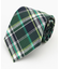 マドラスチェック ネクタイ