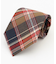 マドラスチェック ネクタイ