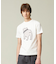 【UNISEX】ファブリックワッペン バックブルTシャツ