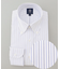【PREMIUM PLEATS / 形態安定】スーピマコットンオルタネートストライプ  シャツ/B.D.