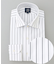 【WEB・一部店舗限定】【PREMIUM PLEATS / 形態安定】スーピマコットンホールドストライプ シャツ / ワイドカラー
