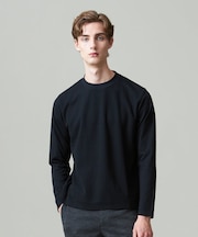 【ビジネス対応】【J.PRESS PREMIUM JERSEY】無地 ロングスリーブTシャツ