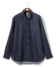 【KING SIZE】KANEMASA KNITTING デニムジャージ シャツ