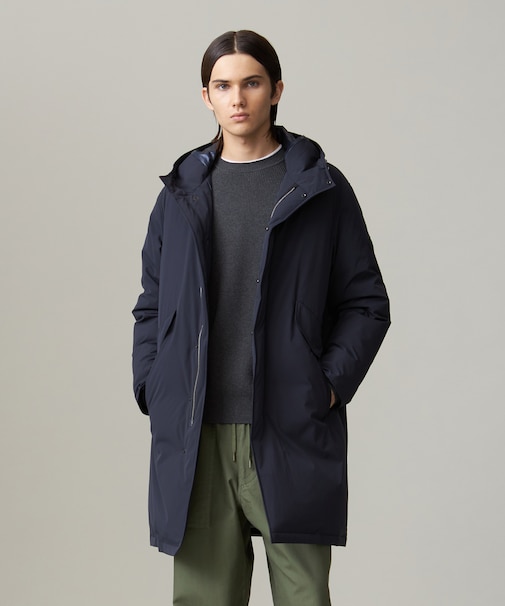 【WEB・一部店舗限定】ストレッチタフタ ダウンモッズパーカー