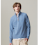 【Cash Lamb’s Wool】ハーフジップニット