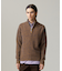 【Cash Lamb’s Wool】ハーフジップニット