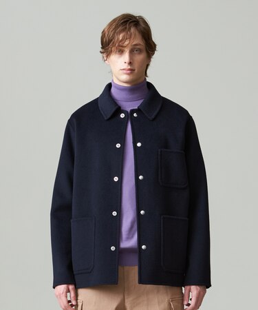 【WEB限定カラー有】カシミアWフェイス 3パッチ カバーオール