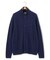 【KING SIZE】【Cash Lamb’s Wool】ハイネックケーブルカーディガンニット