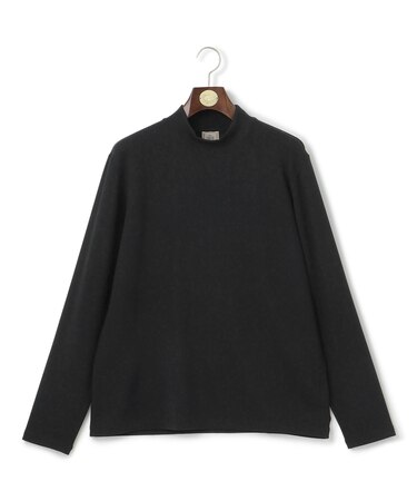 ダウンファブリック モックネック Tシャツ