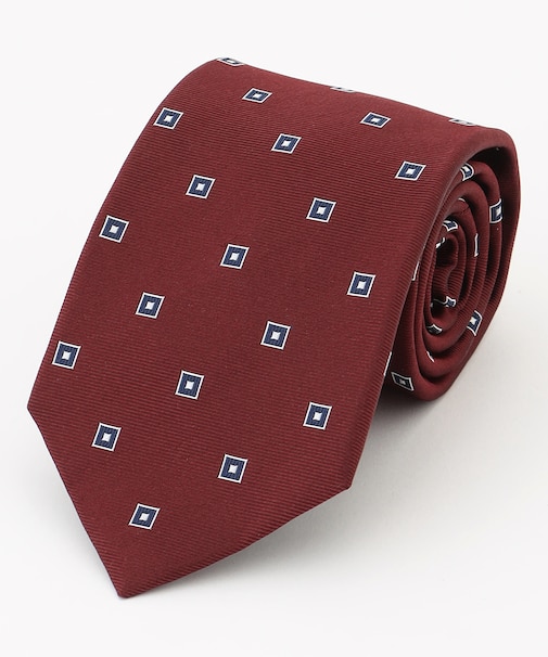 【フレッシャーズにもおすすめ】小紋柄 ネクタイ