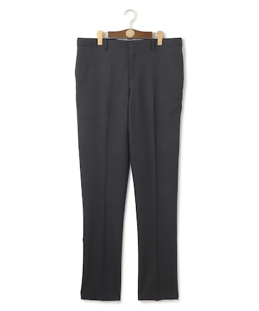 【KING SIZE】【Peppin Merino Comfort】【ウォッシャブル可 / 折り目加工】バーズアイ スラックス / ノータック