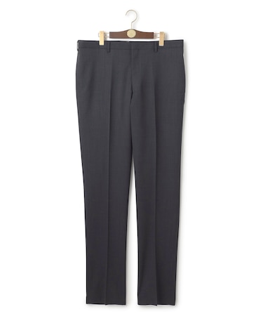 【KING SIZE】【Peppin Merino Comfort】【ウォッシャブル可 / 折り目加工】プレーンウィーヴ スラックス / ノータック