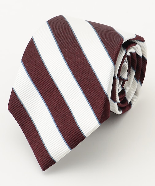 【JAPANESE TWILL&REPPE STRIPE COLLECTION】 レジメンタル ネクタイ