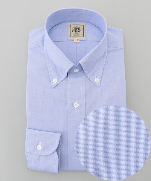 【Single Needle Tailoring / 形態安定】マイクログラフチェック シャツ / B.D.