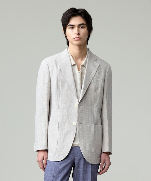 【WEB・一部店舗限定】リネンキャンブリック ジャケット