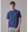 シルクのような光沢感の上品Tシャツ【UVカット / 接触冷感 / 吸水速乾】【J.PRESS PREMIUM JERSEY】ポンチクルーネック Tシャツ