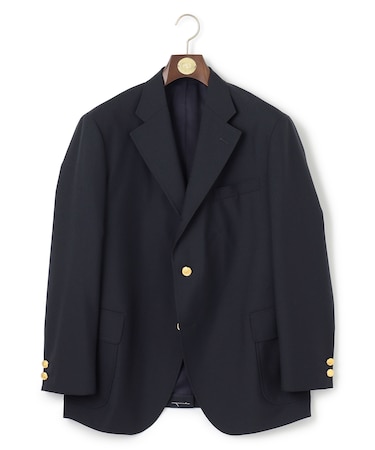 【KING SIZE】【定番 / 不朽の名作】ペピンメリノトロピカル 紺ブレザー / 金釦 / 背抜き