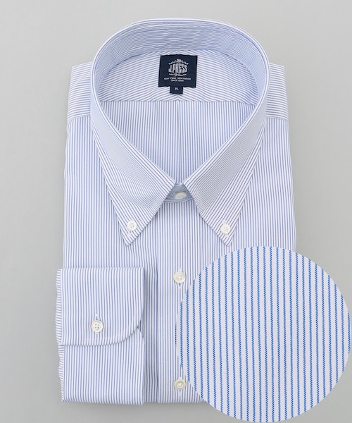 PREMIUM PLEATS / 形態安定】ピンヘッド シャツ / B.D.｜ジェイ