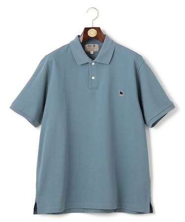 【KING SIZE】【大人気 】バックブルカノコレジメン ポロシャツ