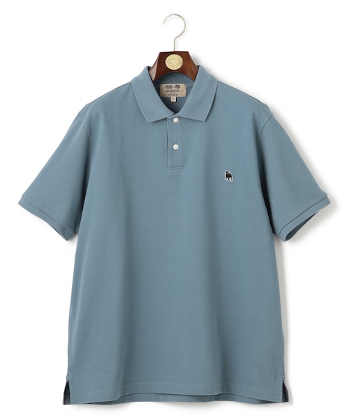 【KING SIZE】【大人気 】バックブルカノコレジメン ポロシャツ