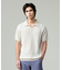 【HTBRID LINEN】スキッパーニット ポロシャツ