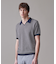 【HTBRID LINEN】スキッパーニット ポロシャツ