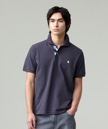 気品と愛嬌のバランスが抜群！【J.PRESS人気NO1ポロシャツ】 バックブルカノコレジメン ポロシャツ