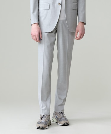 品格とゆとりの調和【盛夏対応 / 洗える】リラックスセットアップ パンツ